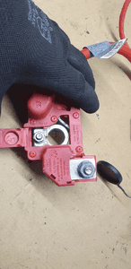 Klema plusowa bezpieczniki pirotechniczny BMW 3 E91 6982227 6988974 6