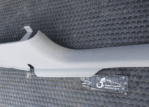 Osłona Tapicerka Progu Słupka Bagażnika Jasna Zaślepka Konsola VW Golf IV 4 3D 3 Drzwi 5