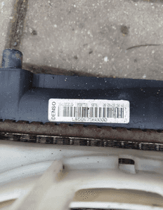 CHŁODNICA WENTYLATOR CITROEN C1 KOMPLET 16360-0Q010-00 2
