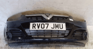 ) ZDERZAK PRZÓD PRZEDNI OPEL CORSA D Z20R CZARNY 1