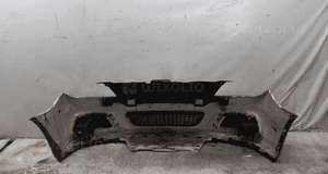 ) ZDERZAK PRZÓD PRZEDNI OPEL VECTRA C LIFT FL Z157 SREBRNY HALOGENY 5