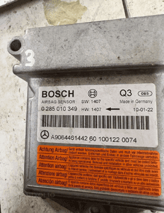 Mercedes sprinter 906 vito viano 639 moduł poduszek airbag sensor 2