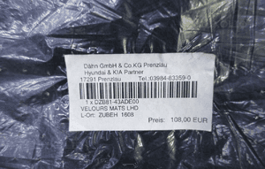 DYWANIKI WELUROWE GRAND SANTA FE 2014- 5