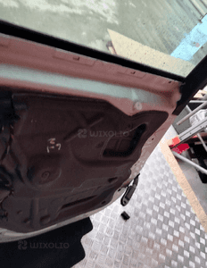 Bmw E70 drzwi lewy lewe tylne tył 354 titansilber 16