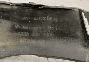 SPOILER DOKŁADKA ZDERZAKA TYŁ MERCEDES W238 238 E KLASA COUPE 2