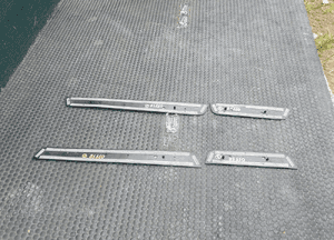 Listwa Listwy Progowe Ozdobne Drzwi S-Line Nakładki Komplet Przód Tyl AUDI A4 B8 Sedan Kombi 29
