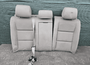 Fotele Fotel Kanapa Skladana Welur Szare Swing Podlokietnik Audi A4 B6 Sedan Kombi Komplet 28