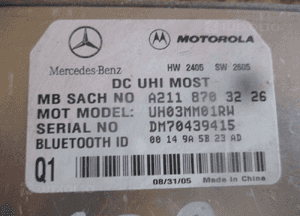 MODUŁ BLUETOOTH MERCEDES W203 211 W219 A2118703226 2