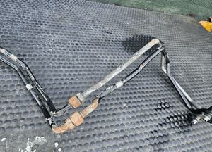 Przewód 8E0317822M 8E0317821M 4F0317818A Waz Rurka Przewody Chłodzenia Oleju Skrzyni Biegow Automat Audi A4 B7 A6 C6 A8 6