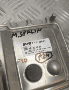 BMW F10 MODUŁ STEROWNIK SPALIN 7432800 6