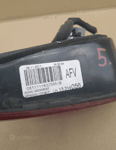 LAMPA TYLNA LEWA OPEL ASTRA J KOMBI nr 13314056 5