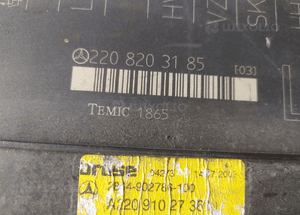 MERCEDES S 220 CL 215 moduł fotela 2155450032 2158200126 2208206826 2208203185 2208206926 6
