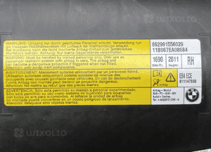 Bmw E84 poduszka powietrzna airbag fotela bocznego prawa 2991556 7