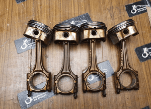 Tłok Tłoki BHS 06BA Korbowód Korba Panewki 2.0 ALT 20V Audi A4 B6 A6 C5 VW 16
