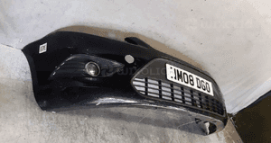 ! ZDERZAK PRZÓD PRZEDNI DO FORD FOCUS 2 II LIFT FL HALOGENY CZARNY F3 5