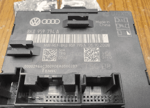Komputer 8K0959793 C A H D 8K0959792 C A H D 8K0959795 A C 8K0959794 A Sterownik Modul Szyb Szyby Drzwi Audi A4 B8 A5 8T 30