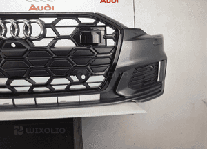 ZDERZAK AUDI A6 C8 4K 4K0 BLACK EDITION 2018-2025 GRILL ATRAPA LIFT S-LINE 4