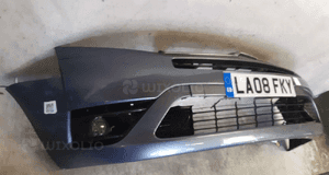 ! ZDERZAK PRZÓD PRZEDNI CITROEN C4 GRAND PICASSO EZWD SZARY HALOGENY USZKODZONY 4