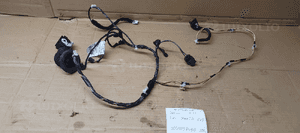 Wiązka instalacja drzwi prawy przód przednia prawa Fiat Punto Evo 00518296490 1