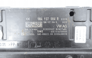 MODUŁ STEROWNIK BCM KOMFORTU VOLKSWAGEN SKODA 5WA937084R 4