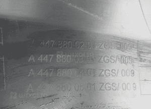 ZDERZAK PRZEDNI PRZÓD MERCEDES VITO W447 A4478850425 2014 36