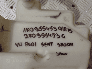 ZBIORNICZEK PŁYNU SPRYSKIWACZY AUDI VW SEAT SKODA 1K0955453 Q/R/S (2SZT) 2K0955453G (3SZT) 7