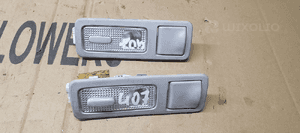 Lampka oświetlenie kabiny wnętrza Peugeot 407 SW 9643489780 9643489880 1