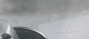 Boczek tapicerka bagażnika prawy tył VW Touareg 7L6867038 7