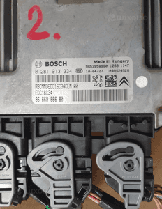 Peugeot Citroen Komputer sterownik silnika 9666986680 0281013334 2