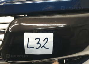 } ZDERZAK PRZÓD PRZEDNI PEUGEOT 307 LIFT FL KPLD GRANAT GRANATOWY HALOGENY 2