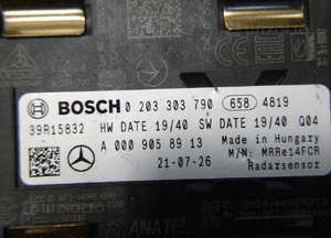 MERCEDES W205 W253 RADAR ZBLIŻENIOWY ACC DISTRONIC ORYGINAŁ 5