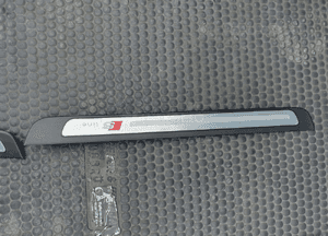 Listwa Listwy Progowe Ozdobne Drzwi S-Line Nakładki Komplet Przód Tyl AUDI A4 B8 Sedan Kombi 13