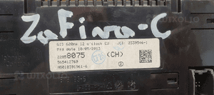 Wyświetlacz radia Opel Zafira C 22858075 7