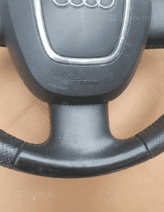 Audi A3 8P kierownica skóra łopatki trójramienna 2