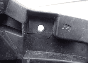 AUDI Q3 LIFT LEWY ŚLIZG ZDERZAKA 8U0807453B RADOM 4
