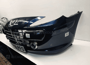 } ZDERZAK PRZÓD PRZEDNI PEUGEOT 307 LIFT FL KPLD GRANAT GRANATOWY HALOGENY 3