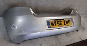 ! ZDERZAK TYŁ TYLNY DO TOYOTA YARIS 2 II 1E7 SREBRNY 4