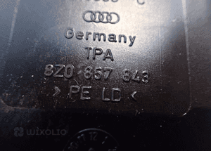 PAS BEZPIECZEŃSTWA LEWY TYŁ AUDI A2 8Z0857843 RADOM 2