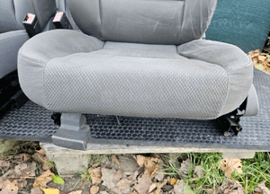 Fotele Fotel Kanapa Skladana Welur Szare Swing Podlokietnik Audi A4 B6 Sedan Kombi Komplet 11
