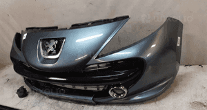 $ ZDERZAK PRZÓD PRZEDNI PEUGEOT 207 URBAN MOVE KOD KOLOR EZWD SZARY + HALOGENY 3
