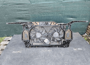 Pas Przedni Wzmocnienie Czołowe Belka Zderzaka Chłodnice Intercooler Wentylator 2.7 3.0 TDI AUDI A4 B8 22