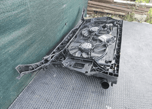 Pas Przedni Wzmocnienie Czołowe Belka Zderzaka Chłodnice Intercooler Wentylator 2.7 3.0 TDI AUDI A4 B8 24
