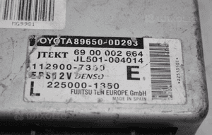 Sterownik moduł wspomagania kierownicy Toyota Yaris III 89650-0D293 6900002664 1