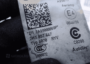 PAS BEZPIECZEŃSTWA LEWY ŚRODEK VW CADDY MAXI 2K5857447 RADOM 2