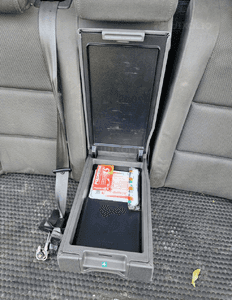 Fotele Fotel Kanapa Skladana Welur Szare Swing Podlokietnik Audi A4 B6 Sedan Kombi Komplet 30
