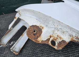 Blotnik Nadkole Lewy Przód Przedni Bialy Mercedes Sprinter 00-06r 11