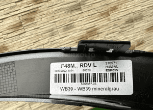 LISTWA LISTWY NA BŁOTNIKI BŁOTNIK BMW X1 F48 B39 M PAKIET 4