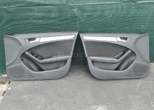 Boczek Boczki Drzwi Czarne Speed S-Line Soul Komplet Przod Tyl Audi A4 B8 2