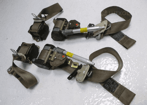 JAGUAR XK8 X100 PASY BEZPIECZEŃSTWA NAPINACZE KOMPLET PRZÓD PRZEDNIE TYŁ TYLNE ORYGINAŁ 3