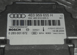 SENSOR STEROWNIK PODUSZEK AIRBAG AUDI A8 D3 07R 2